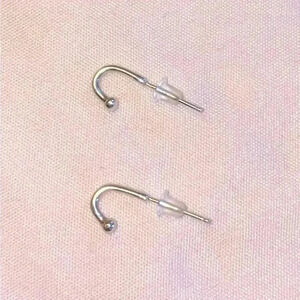 Small Hooks 🪝 sterling  silver earrings